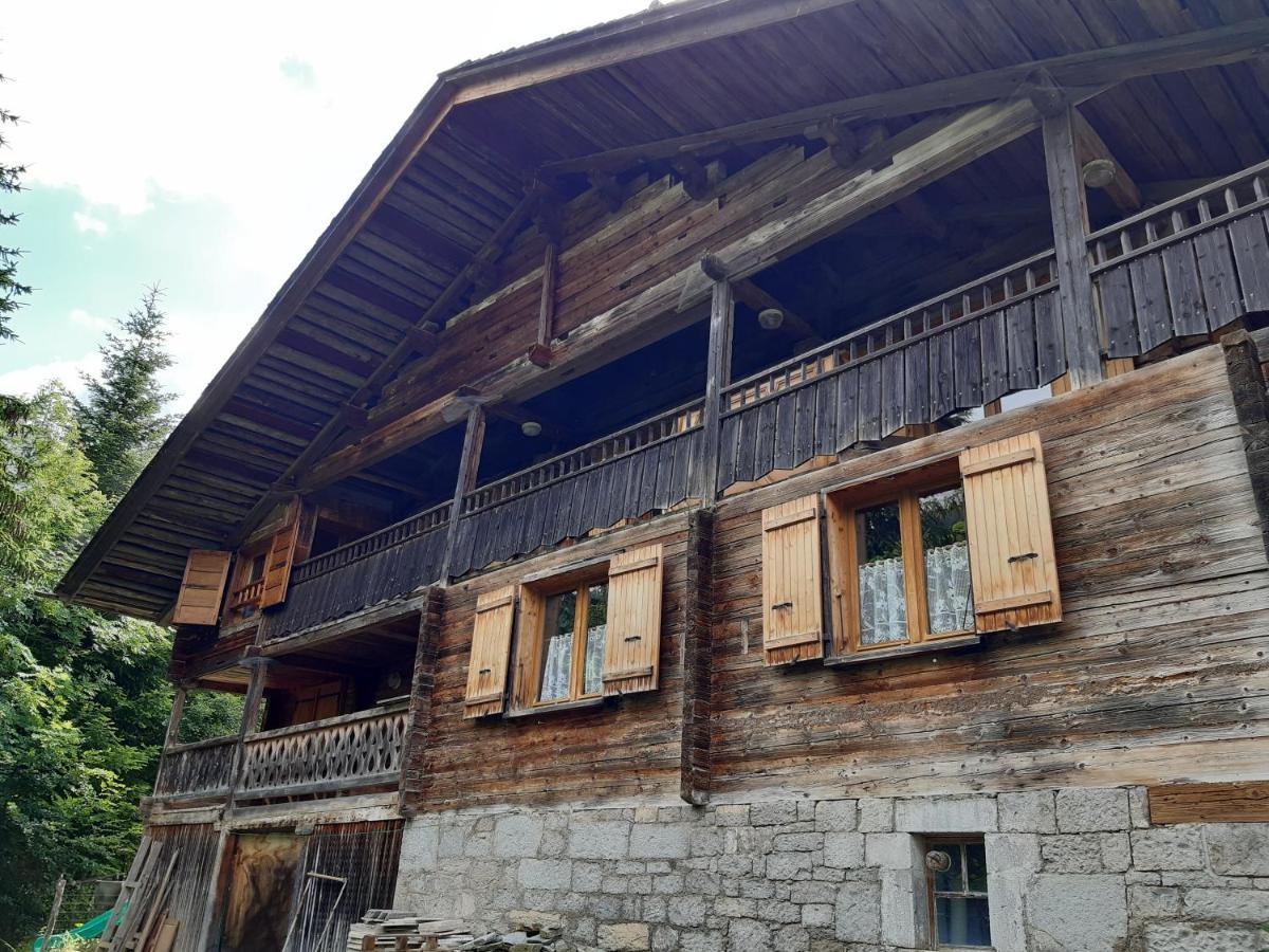 Charmieux Appartement En Chalet Typique Le Grand-Bornand Zewnętrze zdjęcie
