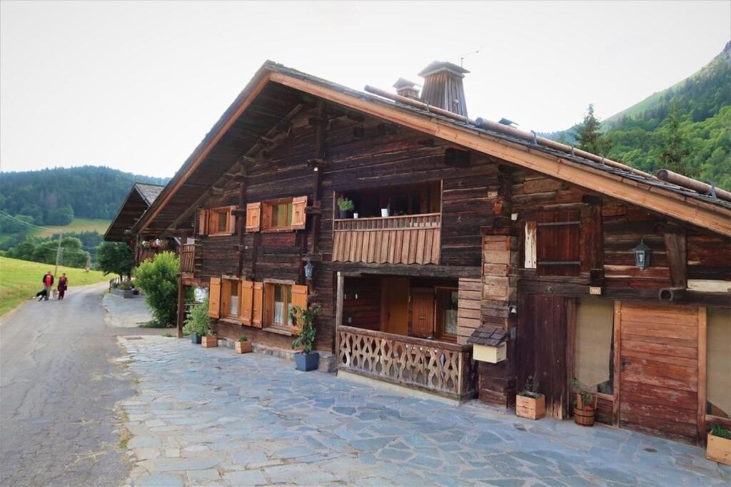 Charmieux Appartement En Chalet Typique Le Grand-Bornand Zewnętrze zdjęcie